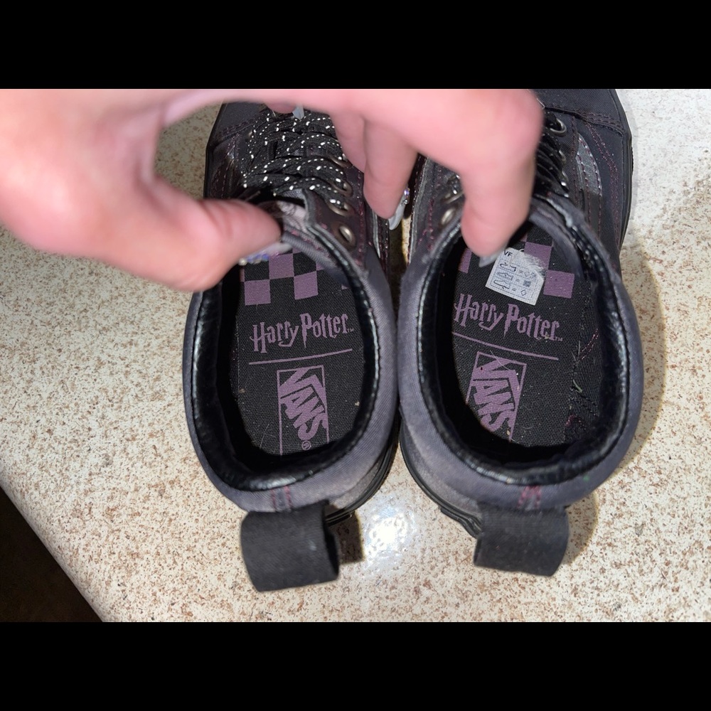 Little girls Harry Potter Vans.